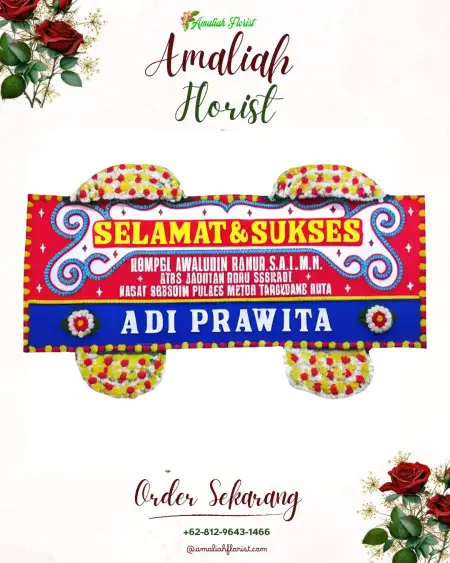 Papan Bunga Ucapan Selamat Mertapada Kulon