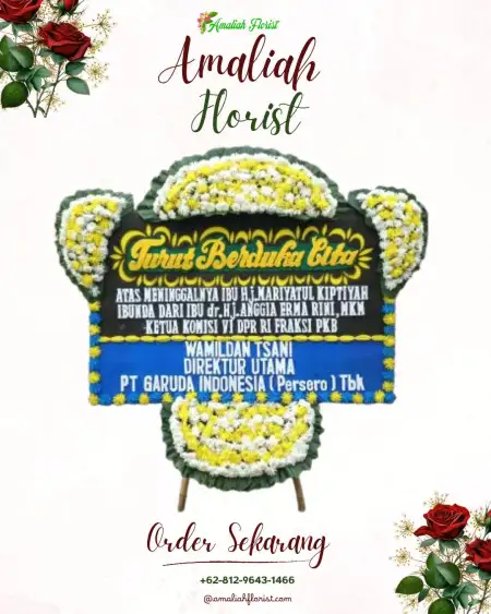 Papan Bunga Duka Mertapada Kulon